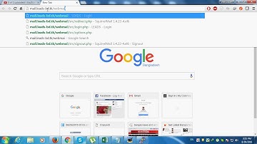 How to configure SquirrelMail