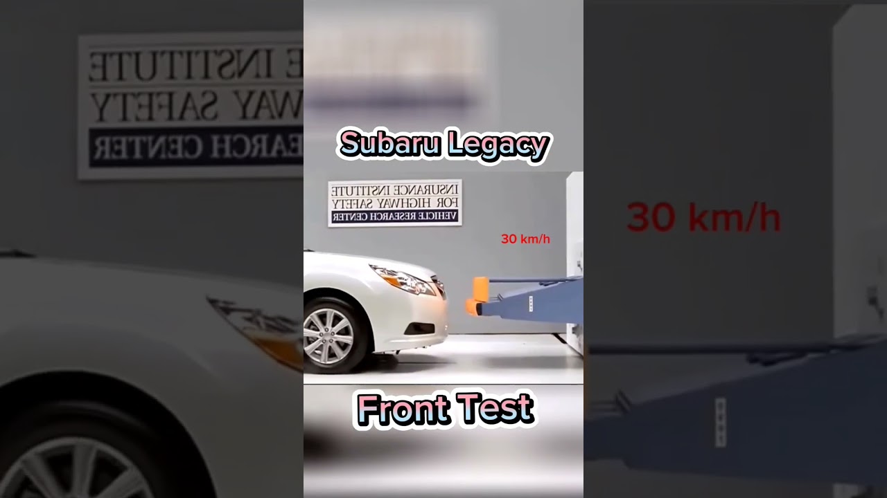Subaru legacy front test