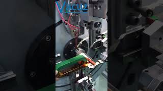 Rectangle Toroidal Coil Inductor Flat Copper Wire Automatic Needle Winding Machine