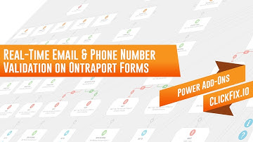 Real Time Email & Phone Number Validation on Ontraport Forms