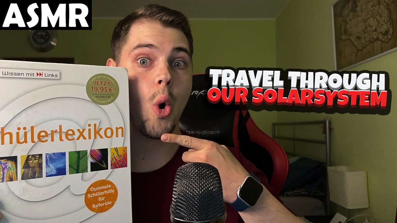 ASMR - TRAVEL THROUGH OUR SOLARSYSTEM (GERMAN) | ASMR Tony