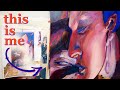 From sketch to finsihed canvas how to paint a selfportrait