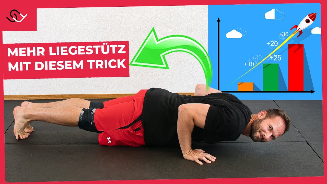 Mehr Liegestützen schaffen - Mit diesem einfachen Trick
