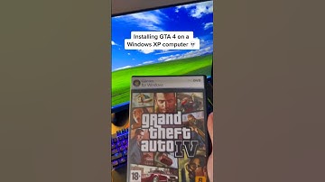 Gta 4 on win xp computer #shorts #technology #gta4 #videogames