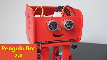 Penguin Bot 2.0 Review #arduino #robot #science #engineering #electronic #science #diy