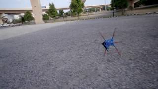 HexRunner on Rugged Terrain at full speed