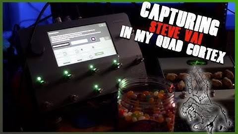 Quad Cortex capturing Steve Vai