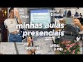 minha rotina nas *aulas presenciais* 💌| dois dias comigo, fiz provas & estudei bastante 📚✨