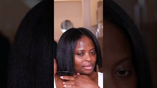 HOW TO CUT AND SILK PRESS YOUR 4C HAIR AT HOME