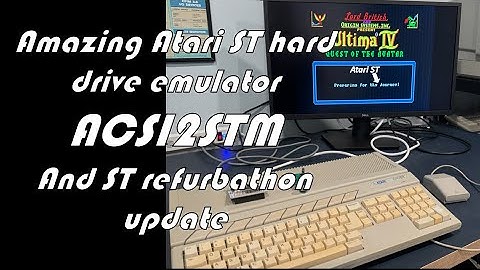 Amazing (new to me) Atari ST hard drive emulator - ACSI2STM