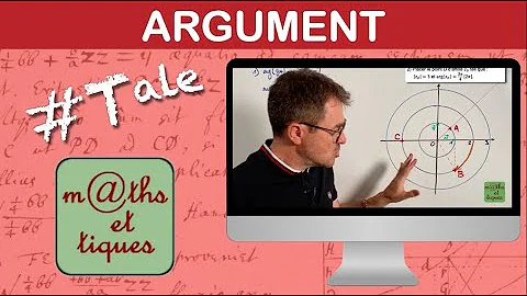 Comment on calcule un argument ?