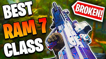 *STRONGEST* BEST GUN in WARZONE! NO RECOIL RAM-7 CLASS SETUP is INSANE (Modern Warfare Warzone)