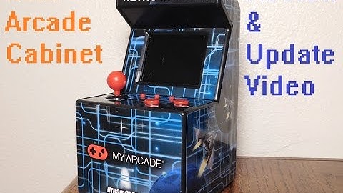 My Arcade Retro Machine by Dreamgear & Update - Review - Mini Arcade Cabinet Review