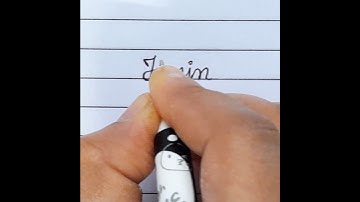How to write " Jimin " in cursive handwriting / #shorts