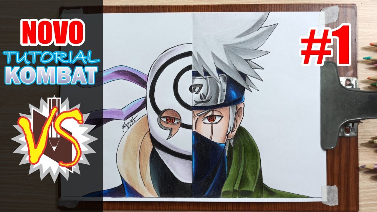 Desenho kakashi  Como desenhar anime, Anime tutorial, Anime naruto