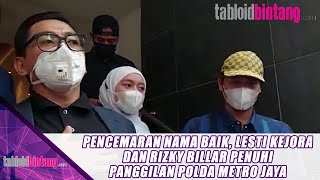 PENCEMARAN NAMA BAIK, LESTI KEJORA DAN RIZKY BILLAR PENUHI PANGGILAN POLDA METRO JAYA - UPDATE