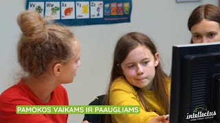 Įdomios ir efektyvios anglų kalbos pamokos vaikams mokykloje INTELLECTUS