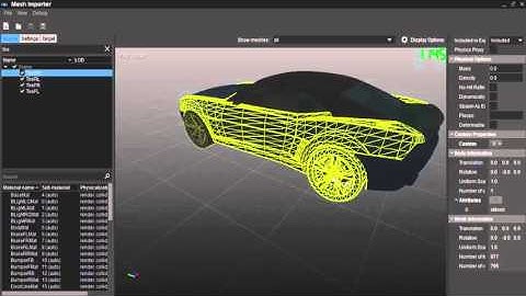 import mesh file to cryengine 5