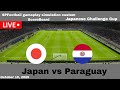 Japan vs Paraguay Live | Japanese Challenge Cup | SP Football 2025 Gameplay | Custom Scoreboard