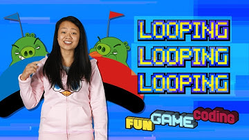 Angry Birds Fun Game Coding | Looping - S1 Ep9
