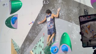 Sorato Anraku Tops M3 Finals Boulder Ifsc Climbing World Championships Seoul 2025