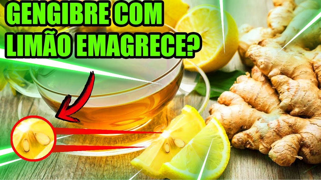 GENGIBRE COM LIMÃO EMAGRECE? GENGIBRE COM LIMAO COMO FAZER? - YouTube