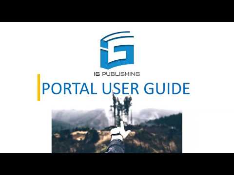 User Guide for iG Publishing Portal