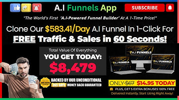 AI Funnels Review || AI-Powered Sales Funnel Builder || Sales Page Overview!