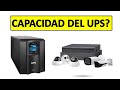 Calculo de TIEMPO UPS + CCTV