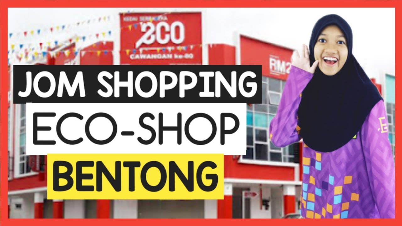 Kedai Saka Eco Shop Bentong | Shopping Alat Tulis Eco Shop Haul Bandar Bentong Pahang Outing Asrama
