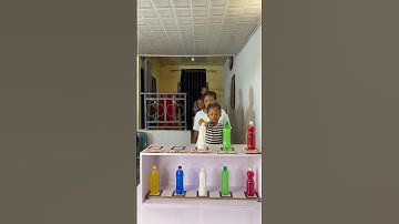 See who match this  Most Amazing and Entertaining Five (5) Bottle Color Challenge