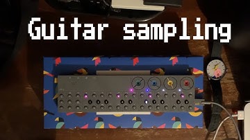 OP-Z - I sampled my electric guitar.
