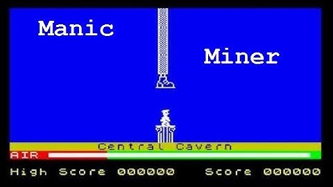 Manic Miner, ZX Spectrum. Just One look.