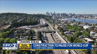 Ship Canal Bridge construction to pause