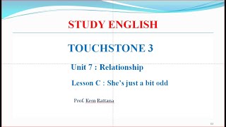 Study English Touchstone 3, Unit 7, Lesson C, (3), Kem Rattana