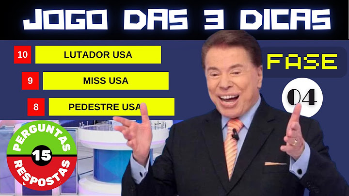 Jogo das 3 Pistas | Programa Silvio Santos - Quiz nº 04