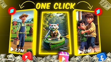 Ai video kaise banaye (🔥ONE CLICK ) / Ai cartoon video generator free / Text to video ai
