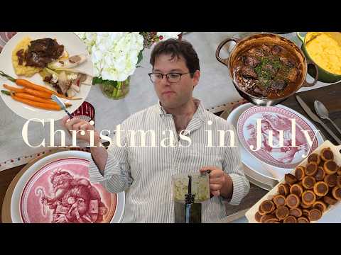 Celebrating Christmas in July Just to Feel Something | Make Dinner with Me from Start to Finish