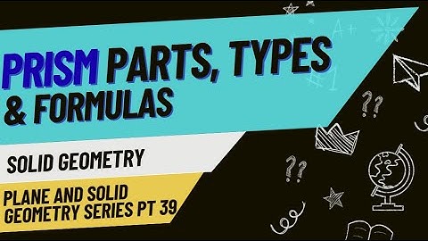 Prism Parts, Types, and Problem Solving | Tagalog/Filipino Review | REE Board Exam