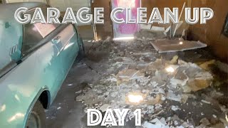 New Property Garage Cleanup Day 1