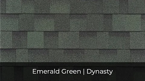 IKO Roof Shingle Colors – Emerald Green | Performance | Dynasty