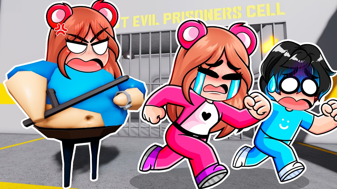 ESCAPA de la PRISIÓN de ELA.EXE en ROBLOX 🚨