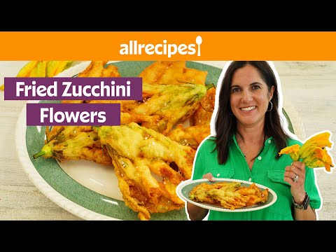 How to Make Fried Zucchini Flowers | Get Cookin' | Allrecipes.com