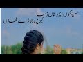 Maiko eho taan dasa kwain jorh ay tahsi slowed reverb saraiki song by baloch graphy 