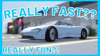 MCLAREN SPEEDTAIL REVIEW (Roblox Greenville)