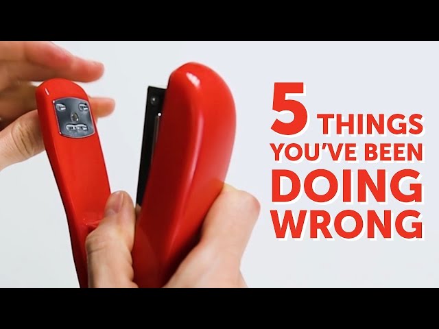 5 everyday things you've been doing WRONG l 5-MINUTE CRAFTS class=