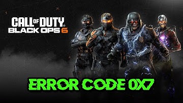 Fix Call Of Duty Black Ops 6 Error Code (0x7) The Game Has Crashed On PC [Xbox Game Pass]