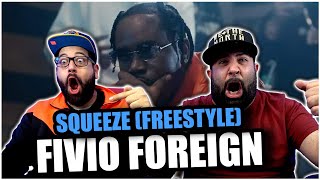 NEED THIS ON SPOTIFY!! Fivio Foreign - Squeeze (Freestyle) [Official Video] | REACTION!!