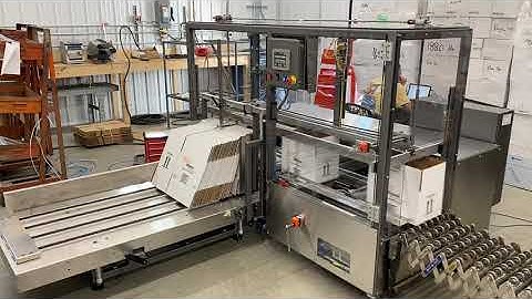 Hamrick Packaging Systems - Model TE15 Case Erector w/ Servo Carriage