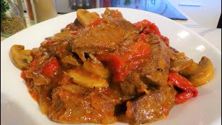 картинка: Свиная печень по-деревенски